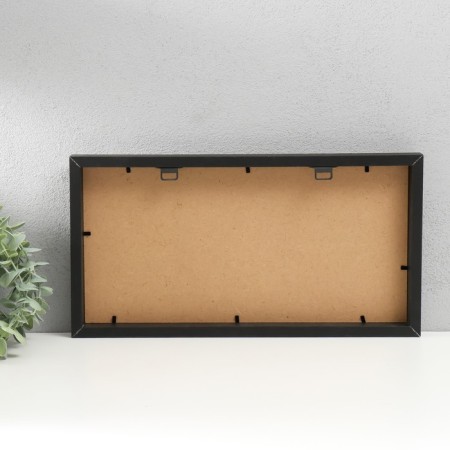 Photo frame wood in 3 photos 10x15 cm "Paspartu" white 3x39.8x21 cm-2