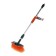 Li-SA washing brush, running handle, telescope 88-139 cm, with a feed valve