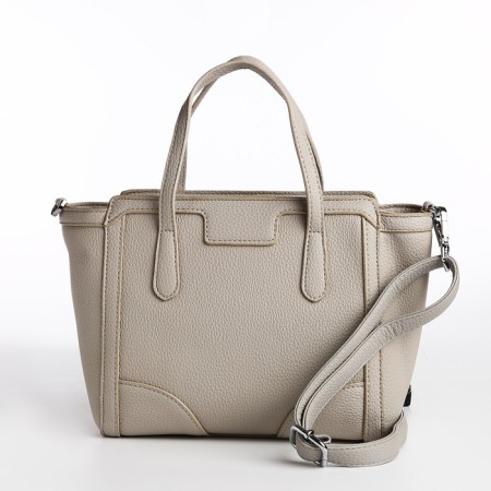 Bag Women's Tout with zipper, gray color