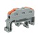Terminal of QMS 222-421D Proeler 1-pole, with a mount on a DIN-rack (0.08-4 mm²), gray (5 pcs./Union)