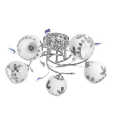 Adele chandelier 5x40W E27 Chrome Model: 2612361
