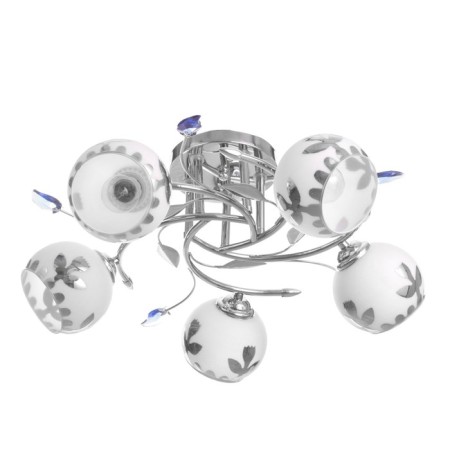 Adele chandelier 5x40W E27 Chrome Model: 2612361