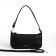 Women's bag Textura, baguette, small size, black color