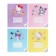 Notebook 12 sheets in the Hello Kitty+Kuromi cage, cardboard cover, additional PVC cover, block 60 g/m2, mix