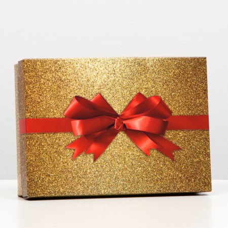 Gift box "Red Bant", 21 x 15 x 5.7 cm