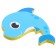 Set for playing in the bath "Fishing: Fun fish", a net, 3 soft stickers, views and color mix