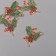 Decor for creativity metal, enamel "Pine branch" 3.2x2.6 cm