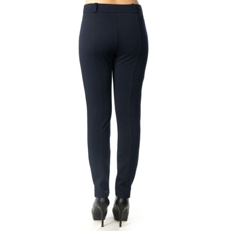 Female trousers, size 42, blue color-3