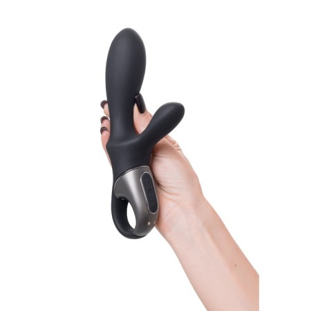 SATISFYER HEATED CLIMAX+vibro -stimulator, black color-9