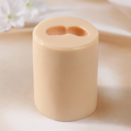Silicone Mold "Bear with a gift" silicone 8x5.5x5 cm-4