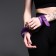 Assessor for the carnival-handcuffs, purple color