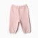 Knitted costume (jumper, trousers), pink color, height 74
