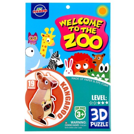 Set for creativity Sector 3d Figures "Kangaroo"-3