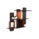 Hinged shelf PD-14 835x156x930 wenge