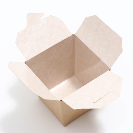 Box for noodles "Wok" team, craft, 9 x 9 x 9 cm-3