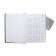 Leduced Diary, 205x150 mm 168 sheets, leatherette, block 70 g/m2, lies, magnetic refuge, gray