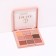 Palette of shadows for the eyelids, 9 colors