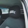 Race Sport headrest covers, black, set 2 pcs