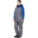 The jacket is insulated, the color is gray/cornflower, size 44-46, height 170-176