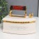 Musical mechanical Musical Casket "Retro iron" white 9x16x12 cm