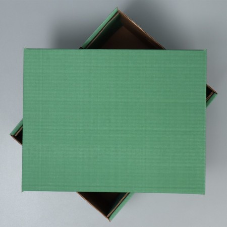 Gift folding box, packaging, “olive”, 32.2 x 25.2 x 16.4 cm-1