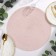 Serving shade "Classic", central pink, d 38cm