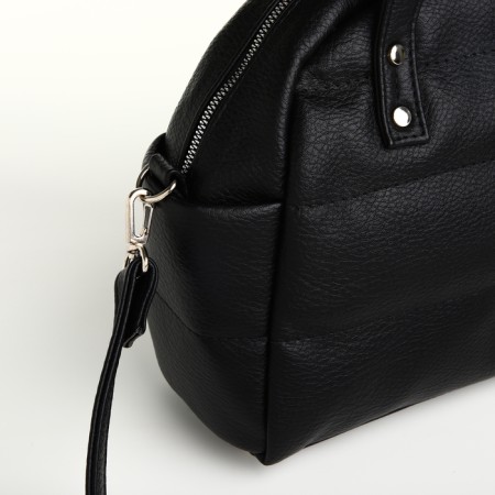 Women's bag with lightning, black color-4