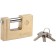 Castle "Bison Expert" of a hinged, brass case, P-shaped form, 90 mm