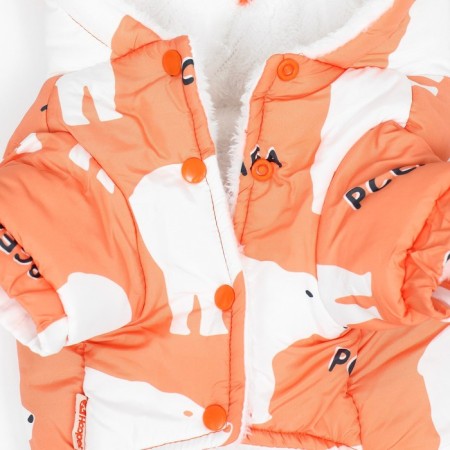 Assumes "Shtilyaga", size XS (DS 21 cm, Osh 25 cm, og 35 cm) white/orange-11