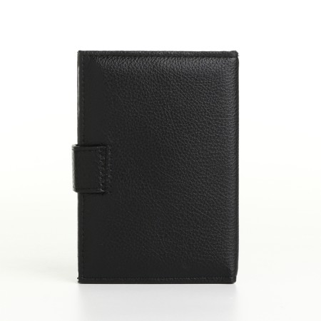 Cover 2 in 1, for auto documents and passports on a magnet, the color is black-1