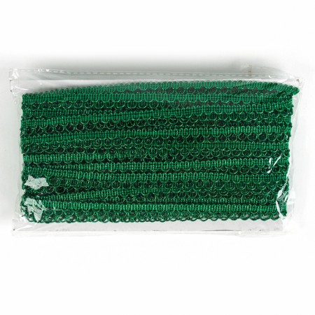Braid mesh green 1.5 cm winding 25 meters-3