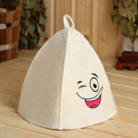 Bath cap with embroidery "Smile 1"