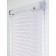 Blinds, plastic 60 × 160 cm, white color