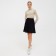 Women's skirt Minaku: Casual Collection Black color, size 48