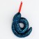 Soft toy "Snake" shiny, 10 cm, color mix