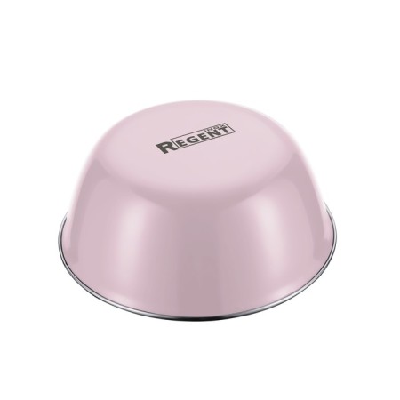 Set of bowls Regent Inox Smalto, 3 pcs, pink color-2