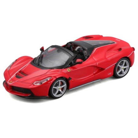 BBURAGO Ferrari Laferrari Aperta, Die-Cast, 1:43 machine, Red color