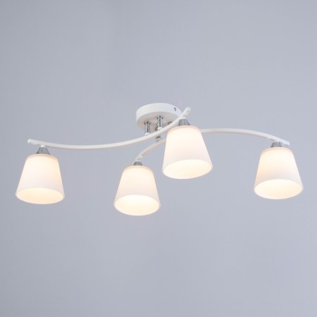 Valencia chandelier 4x60W E27 white 70.5x32.5x21cm-1