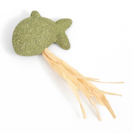 A toy for cats from pressed cat mint "Dolphin", 7 cm-3