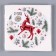 Paper napkins "New Year's deer", 33x33 cm, set 20 pcs.