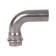 The single-range square Rommer RSS-0002-000022, VPR-NPR, D = 22 mm, 90 °, press, stainless steel. steel