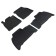 Toyota Land Cruiser 200 rubber mats with a high side, 5 seats