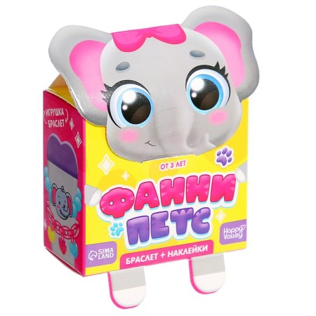 Fanny Pets toy with stickers, elephant-4
