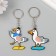 Trick Rubber "Seagull" mix 5x4.8x0.5 cm