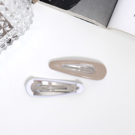 Invisible hair "Venus" (set 2 pcs) style, 5 cm, beige-1