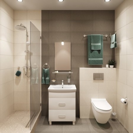 Cupcanger single IDDIS SENA SENSSG1I45, 65x91x95 mm, matte glass-2