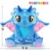 Soft toy "Dragon Big", blue