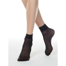 Носки женские с уплотнённой резинкой Conte Elegant Tension Soft 20, размер 23-25, цвет nero