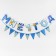 A set of 2 garlands "I am 1 year"