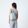City backpack made of artificial leather with lightning, green color